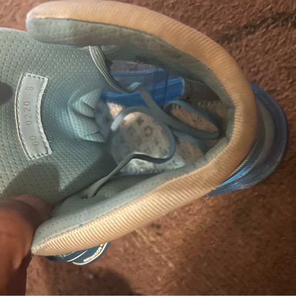 Transparent Louis vuttion high top trainer sneaker BLUE OPEN TO TRADES - Picture 6 of 8